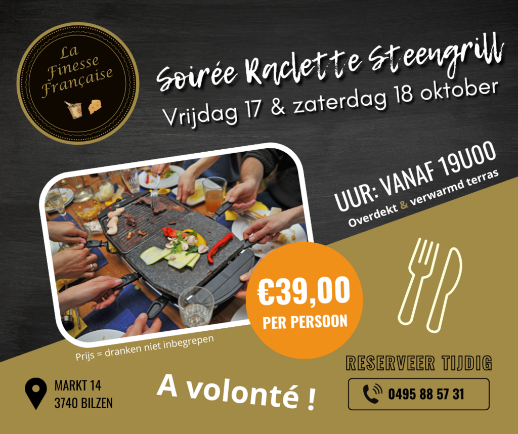 Soirée Raclette Steengril 2025